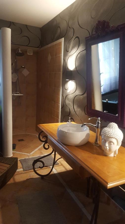 Maison du 18é de charme au calme Idrac-Respailles Esterno foto