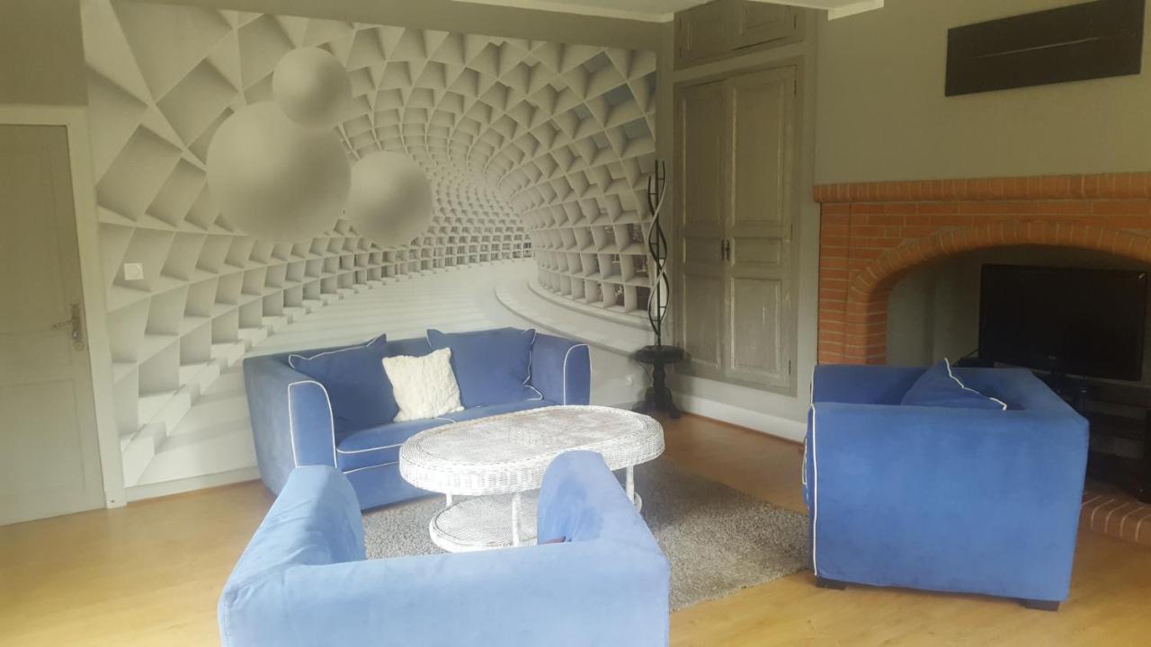 Maison du 18é de charme au calme Idrac-Respailles Esterno foto