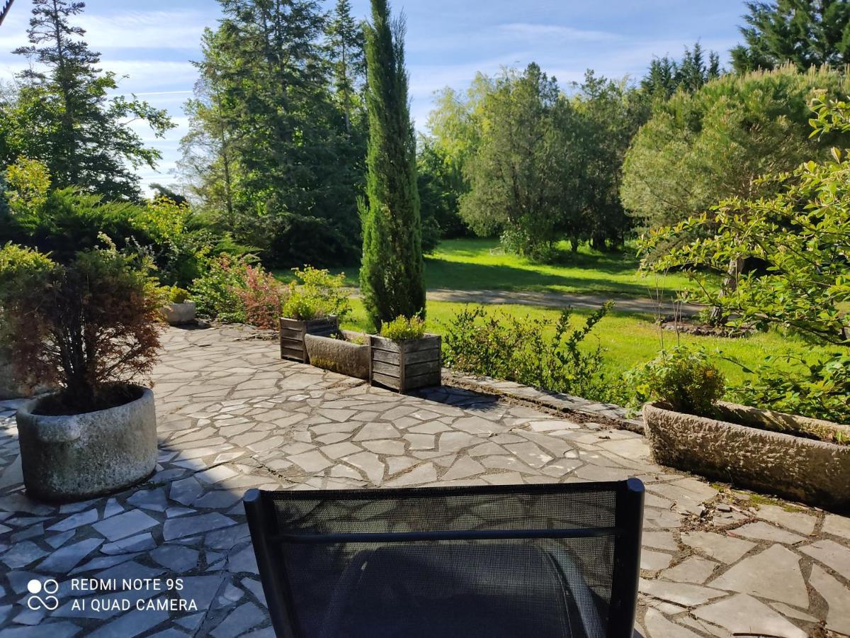Maison du 18é de charme au calme Idrac-Respailles Esterno foto